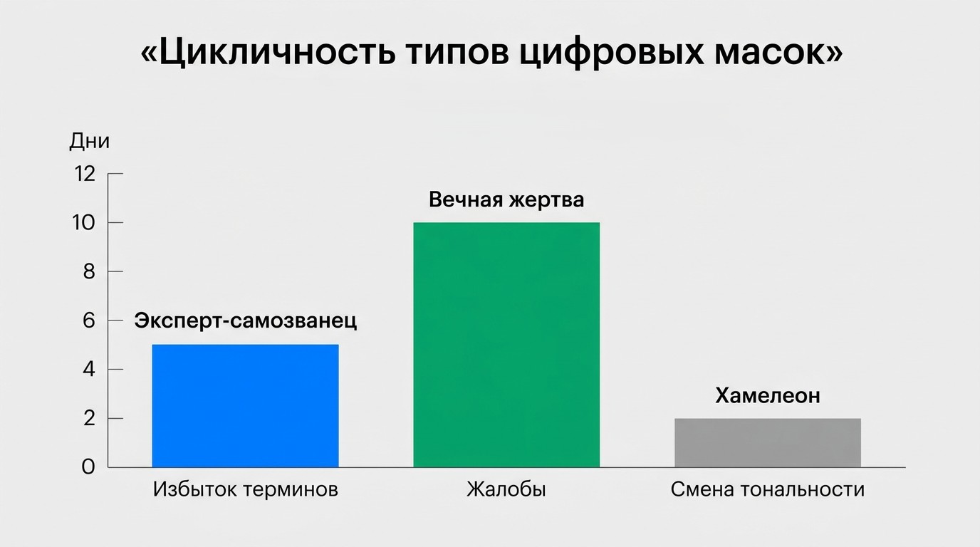 Цикличность распознавания цифровых масок